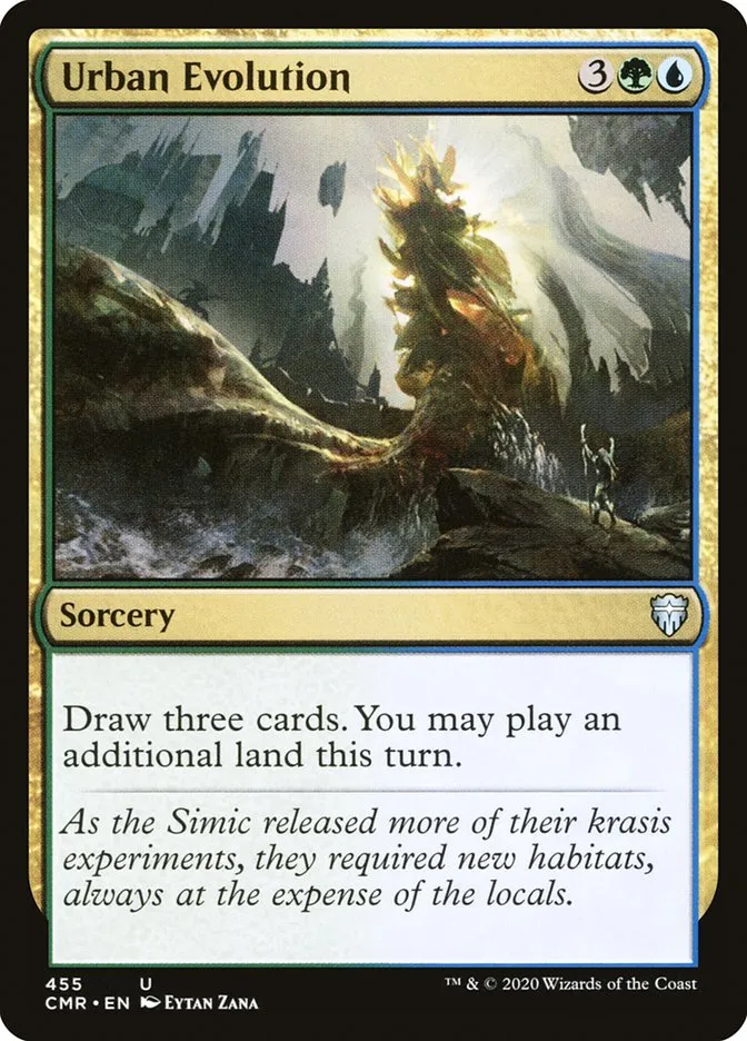 2020 Commander Legends Urban Evolution uncommon #455 uncommon card image