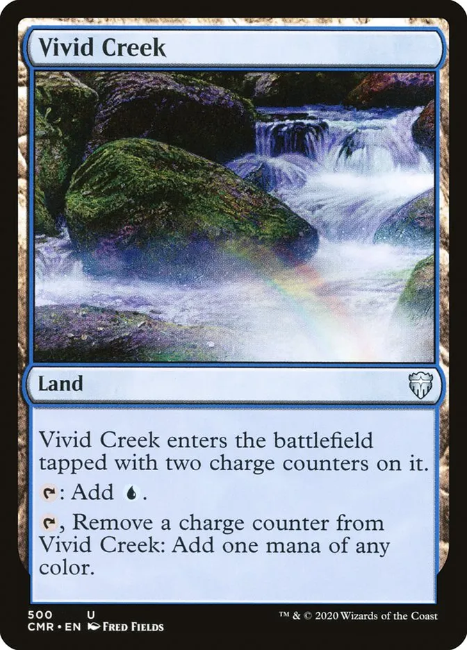 2020 Commander Legends Vivid Creek uncommon #500 uncommon card image