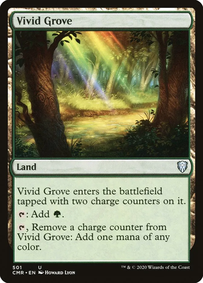 2020 Commander Legends Vivid Grove uncommon #501 uncommon card image