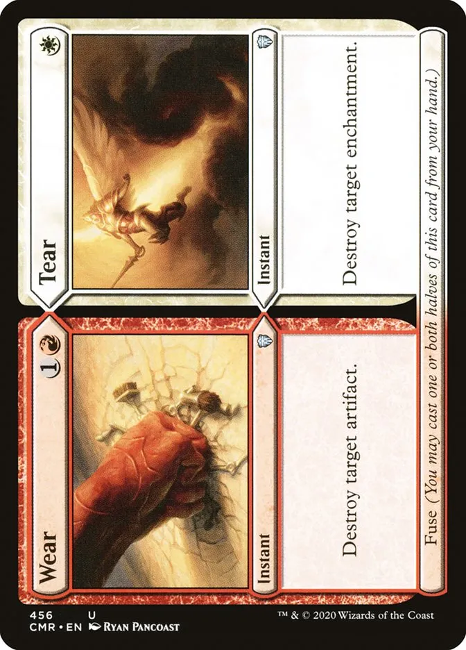 2020 Commander Legends Wear // Tear #456 uncommon card image
