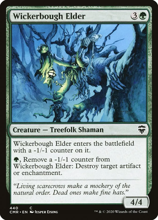 2020 Commander Legends Wickerbough Elder common #440 common card image