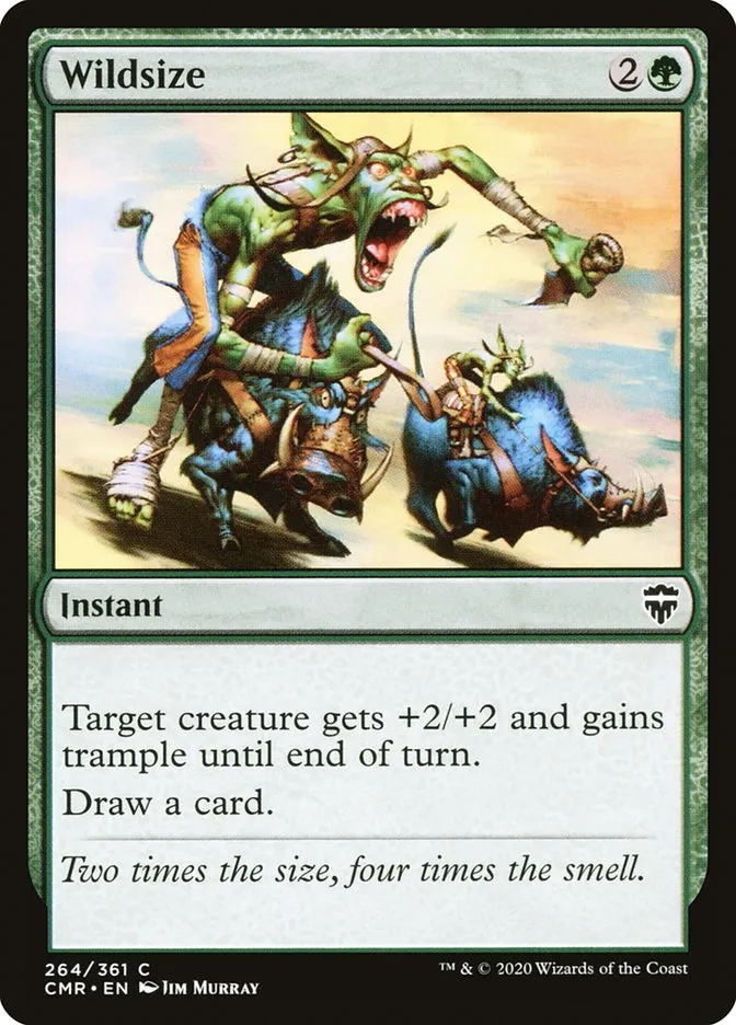 2020 Commander Legends Wildsize common #264 common card image
