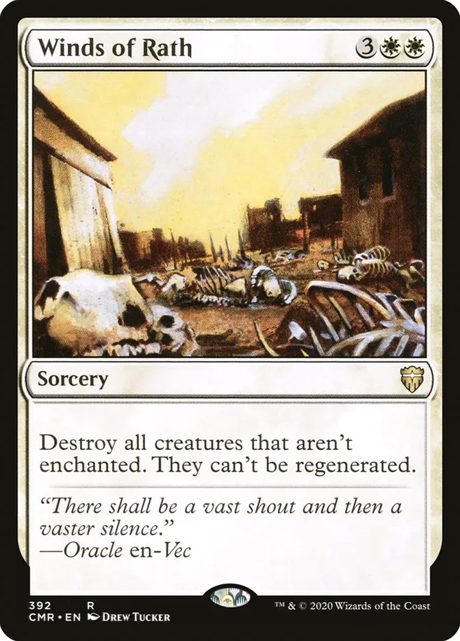 2020 Commander Legends Winds of Rath #392 rare card image