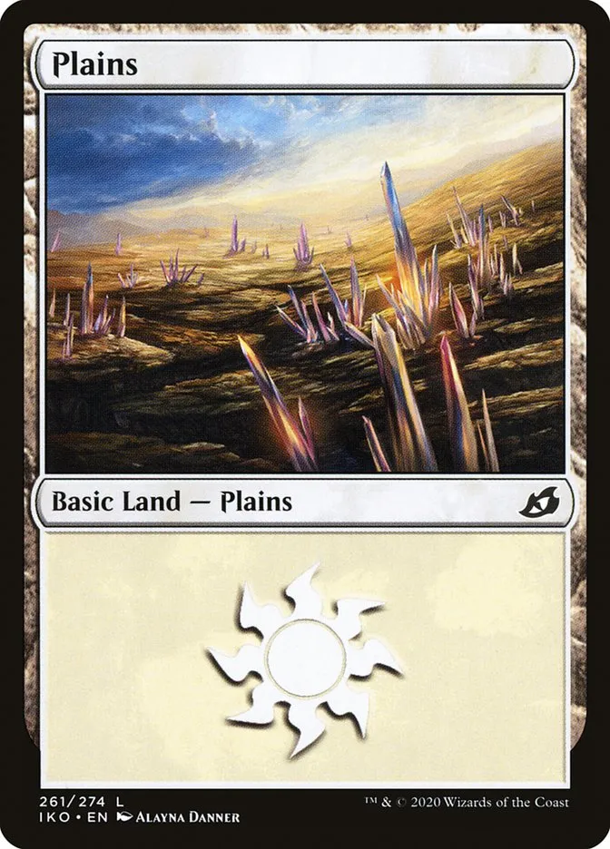 2020 Ikoria: Lair of Behemoths Plains #261 common card image