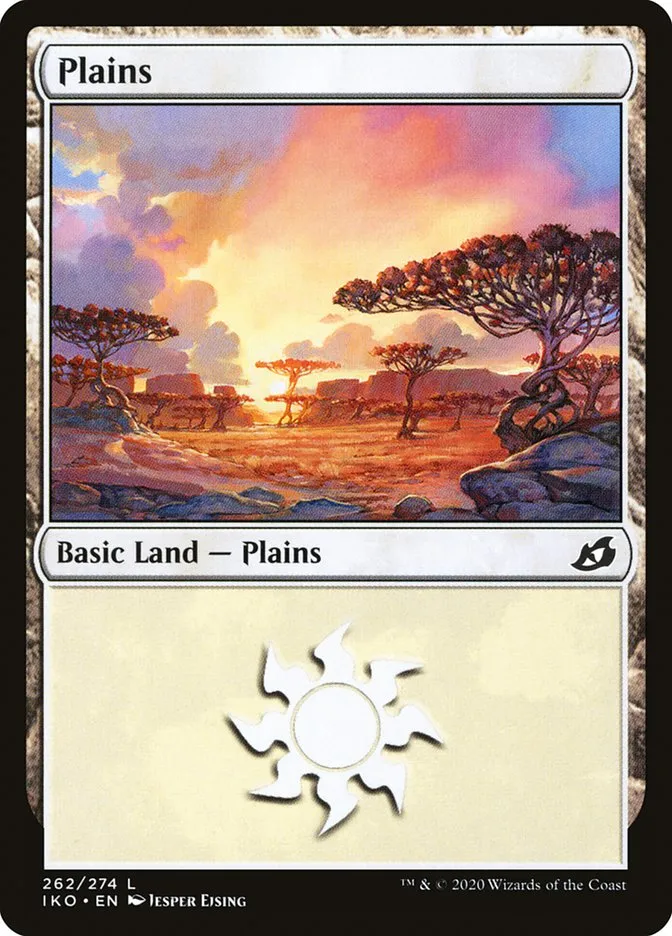 2020 Ikoria: Lair of Behemoths Plains #262 common card image