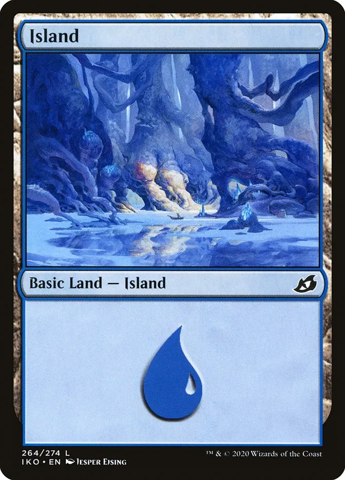 2020 Ikoria: Lair of Behemoths Island #264 common card image