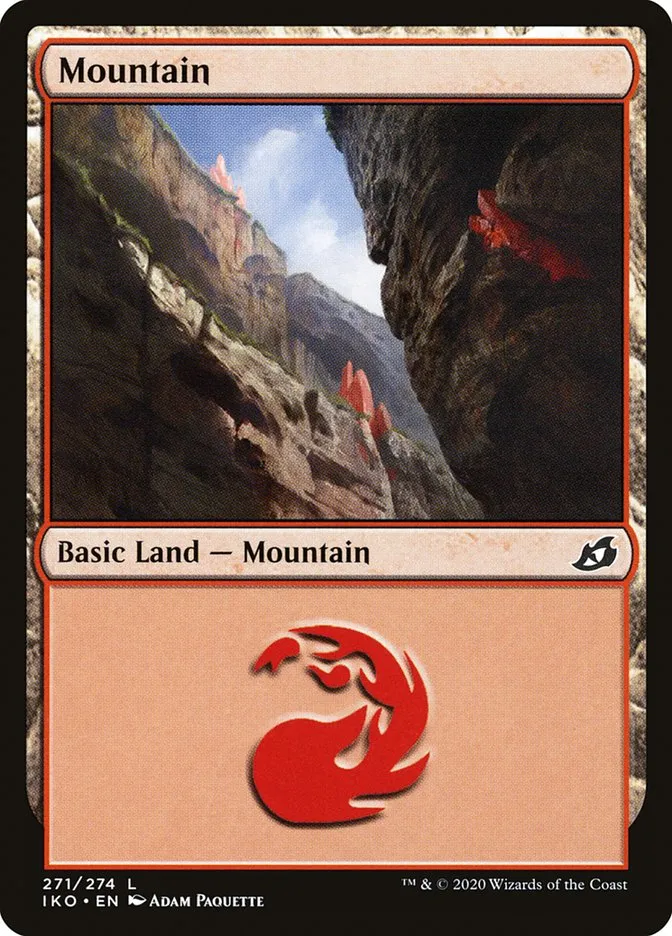 2020 Ikoria: Lair of Behemoths Mountain #271 common card image