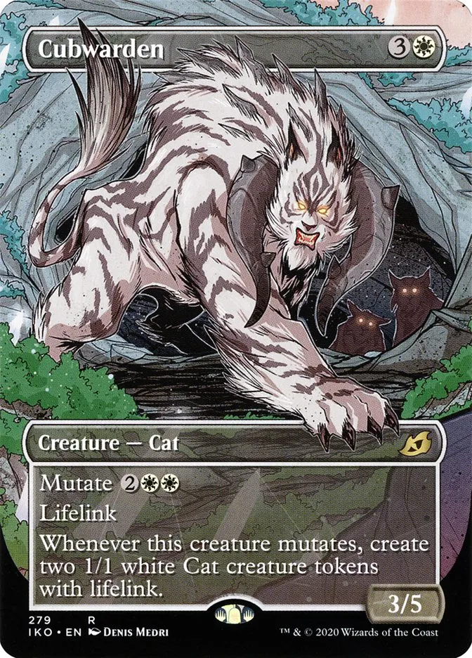 2020 Ikoria: Lair of Behemoths Cubwarden #279 rare card image