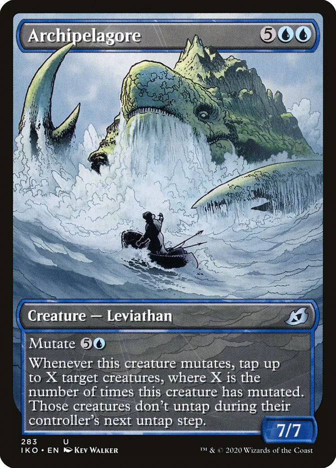2020 Ikoria: Lair of Behemoths Archipelagore #283 uncommon card image