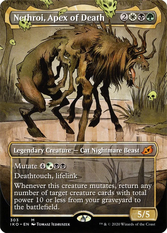 2020 Ikoria: Lair of Behemoths Nethroi, Apex of Death #303 mythic card image