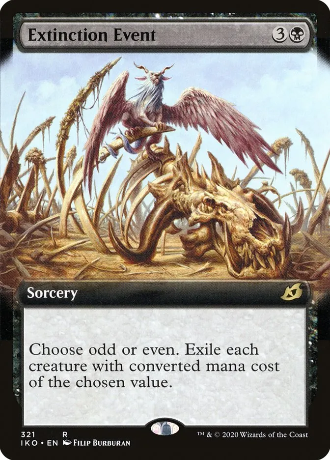 2020 Ikoria: Lair of Behemoths Extinction Event #321 rare card image