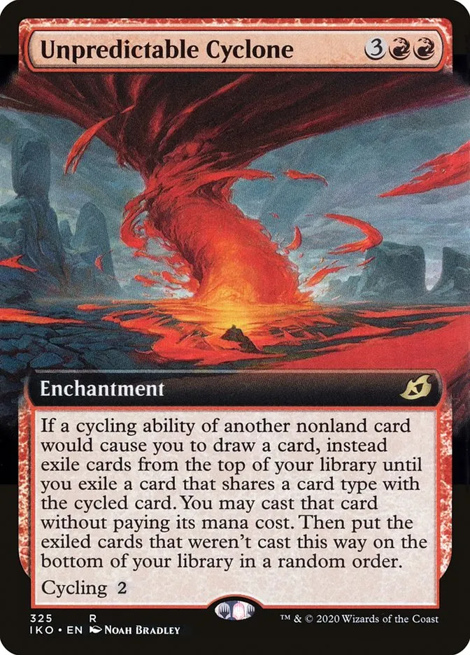 2020 Ikoria: Lair of Behemoths Unpredictable Cyclone #325 rare card image