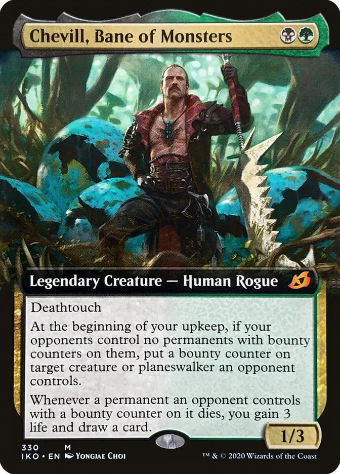 2020 Ikoria: Lair of Behemoths Chevill, Bane of Monsters #330 mythic card image