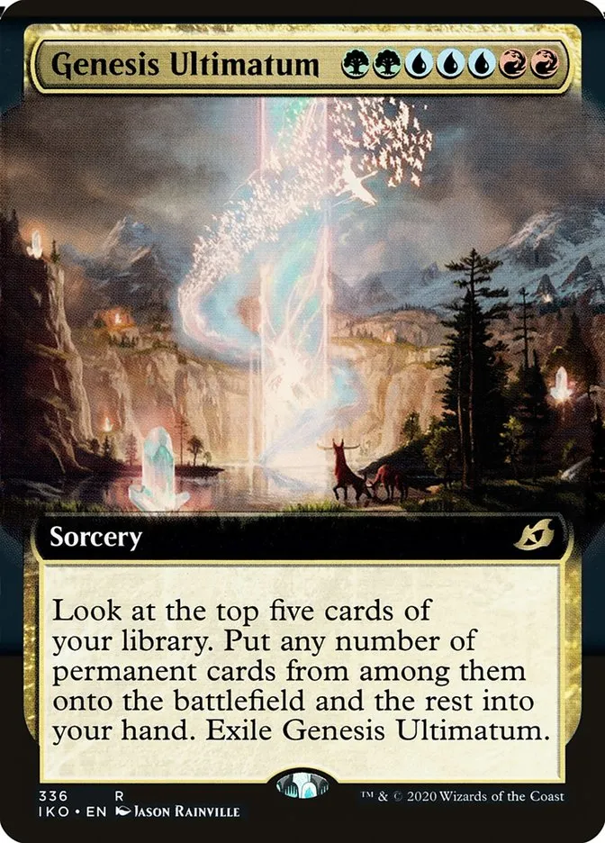2020 Ikoria: Lair of Behemoths Genesis Ultimatum #336 rare card image