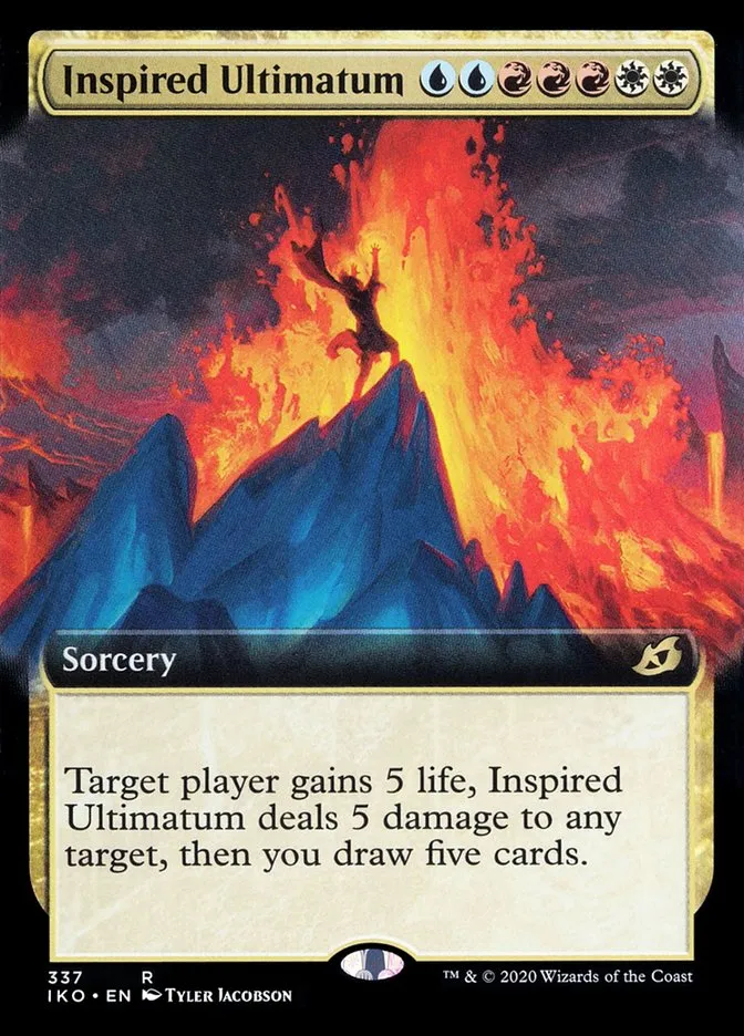 2020 Ikoria: Lair of Behemoths Inspired Ultimatum #337 rare card image