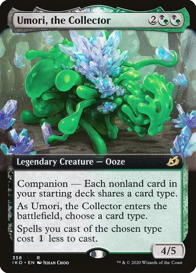 2020 Ikoria: Lair of Behemoths Umori, the Collector #358 rare card image