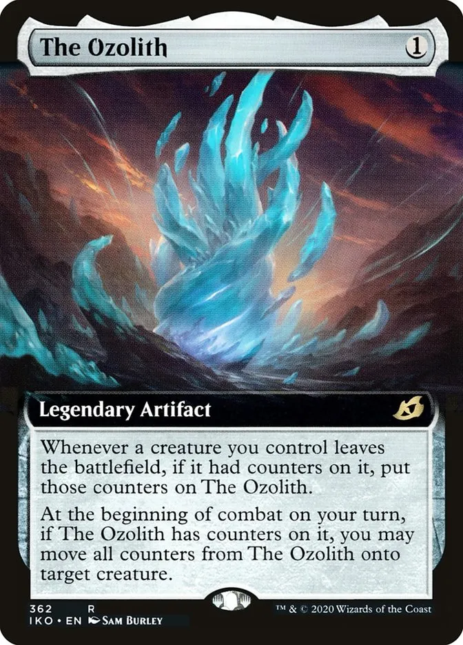 2020 Ikoria: Lair of Behemoths The Ozolith #362 rare card image