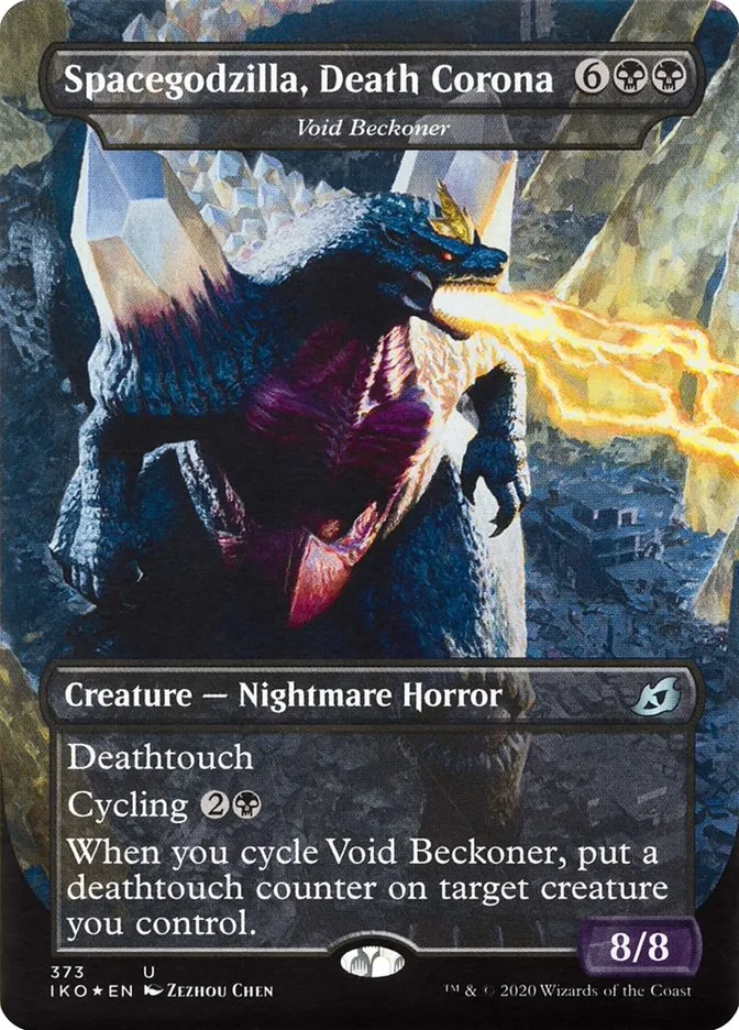 2020 Ikoria: Lair of Behemoths Void Beckoner #373 uncommon card image