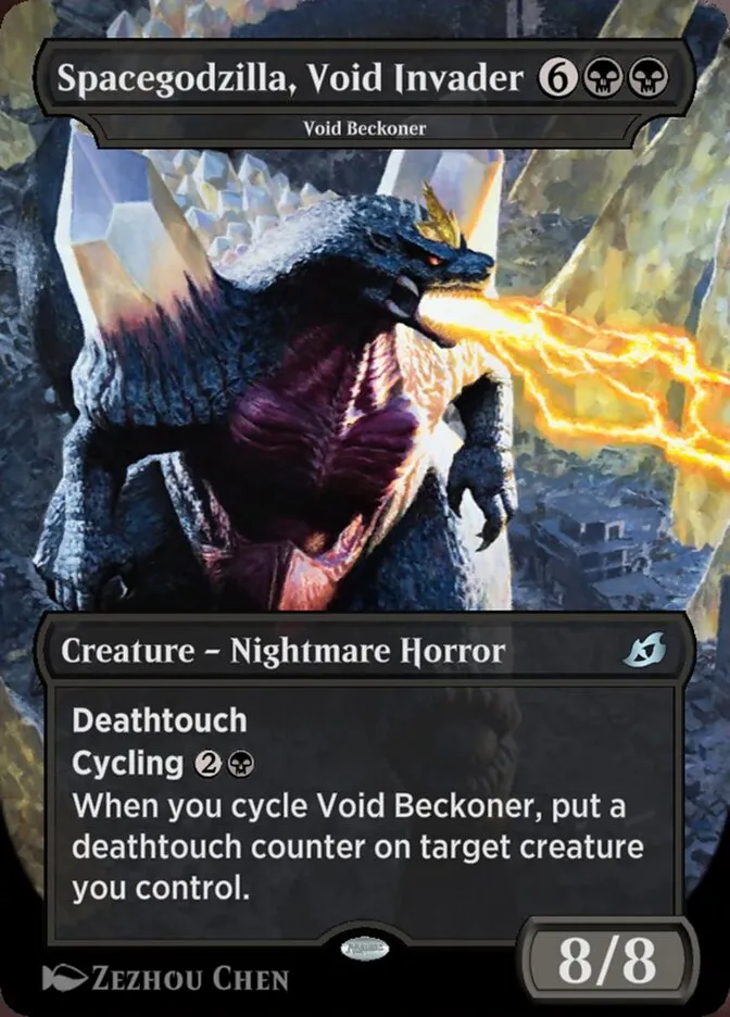 2020 Ikoria: Lair of Behemoths Void Beckoner #373A uncommon card image