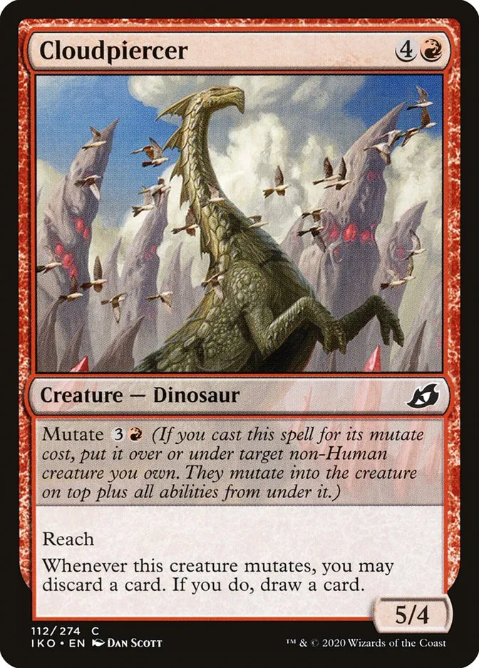 2020 Ikoria: Lair of Behemoths Cloudpiercer #112 common card image