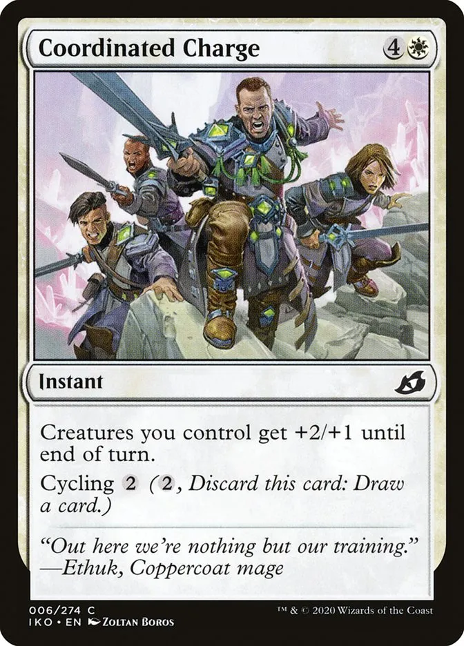 2020 Ikoria: Lair of Behemoths Coordinated Charge #6 common card image
