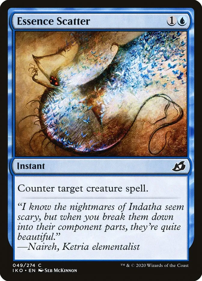 2020 Ikoria: Lair of Behemoths Essence Scatter #49 common card image