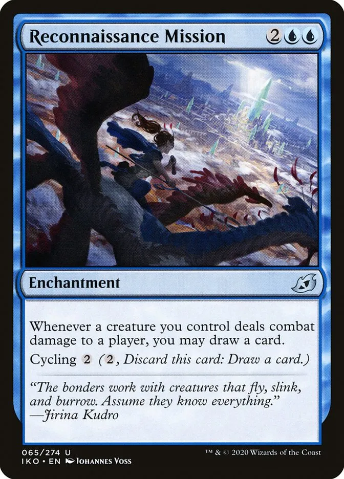 2020 Ikoria: Lair of Behemoths Reconnaissance Mission #65 uncommon card image