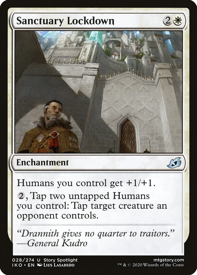 2020 Ikoria: Lair of Behemoths Sanctuary Lockdown #28 uncommon card image