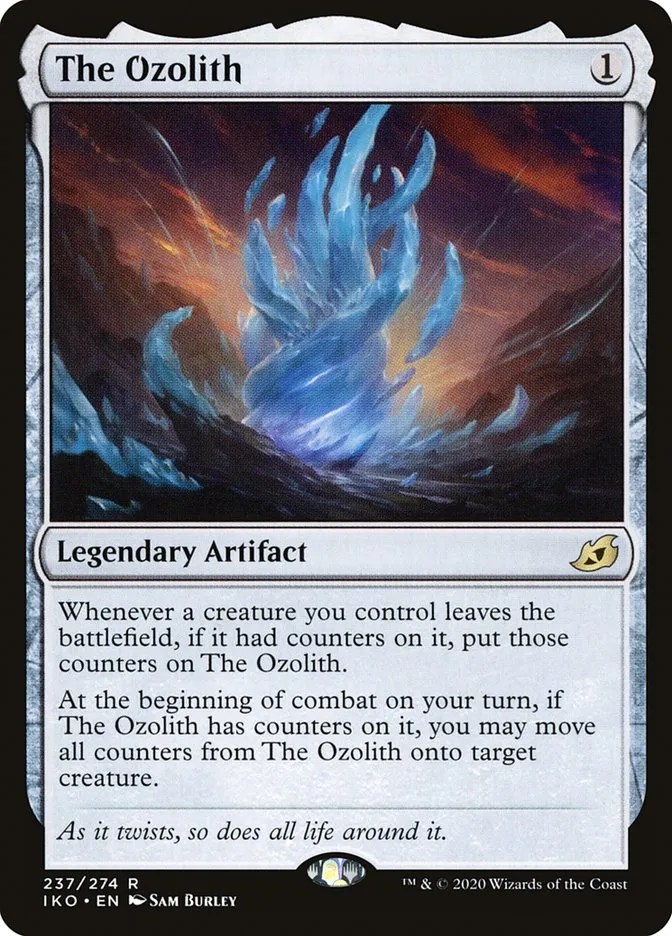 2020 Ikoria: Lair of Behemoths The Ozolith #237 rare card image