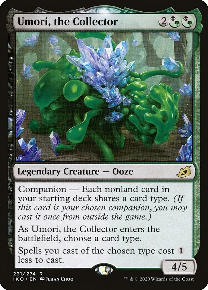2020 Ikoria: Lair of Behemoths Umori, the Collector #231 rare card image