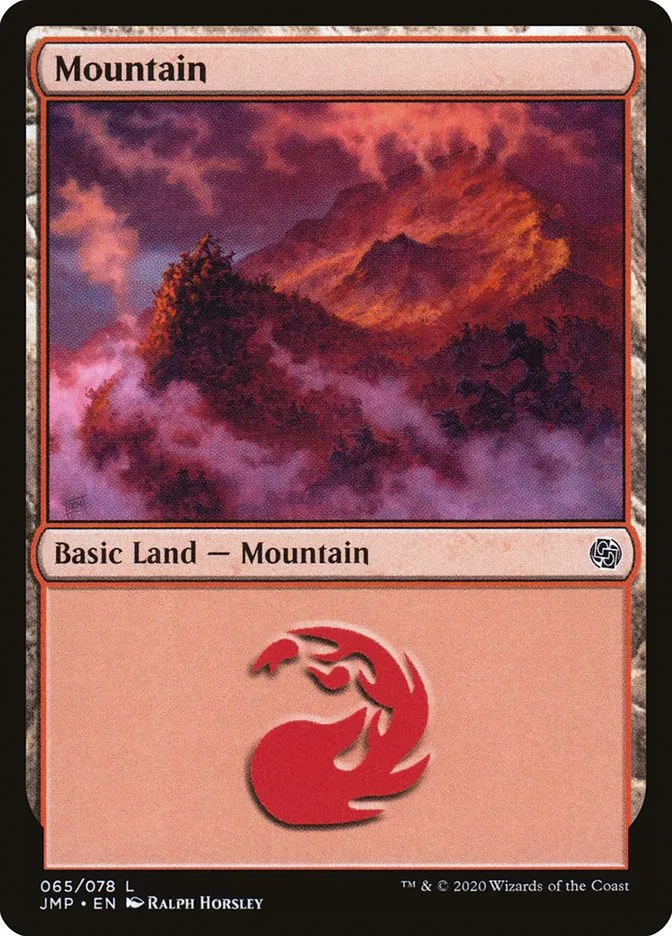2020 Jumpstart Mountain common #65 common card image