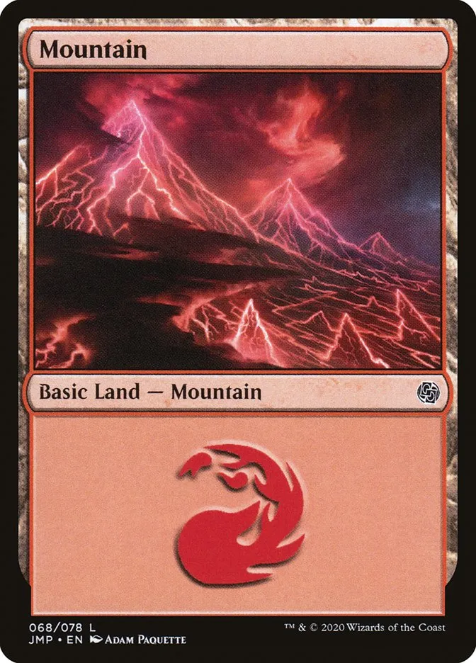 2020 Jumpstart Mountain common #68 common card image
