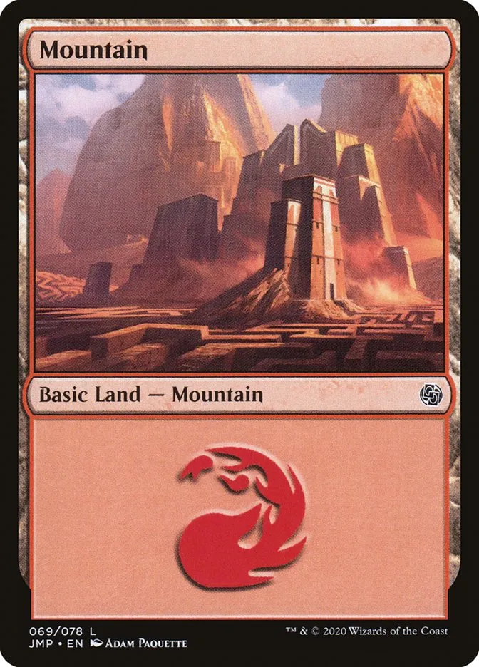 2020 Jumpstart Mountain common #69 common card image