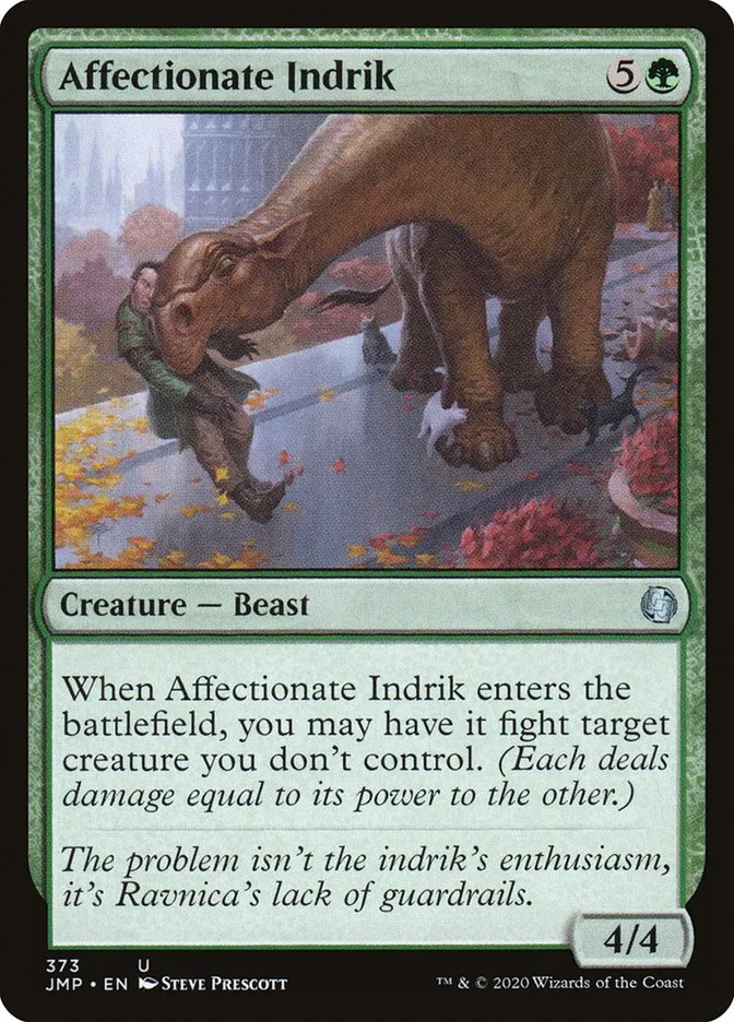 2020 Jumpstart Affectionate Indrik uncommon #373 uncommon card image