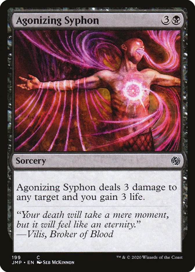 2020 Jumpstart Agonizing Syphon common #199 common card image
