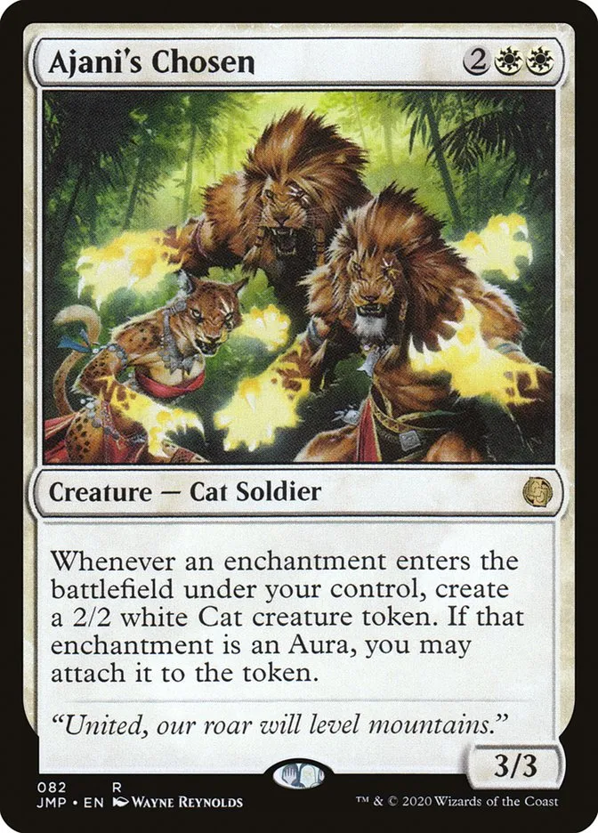 2020 Jumpstart Ajani's Chosen rare #82 rare card image