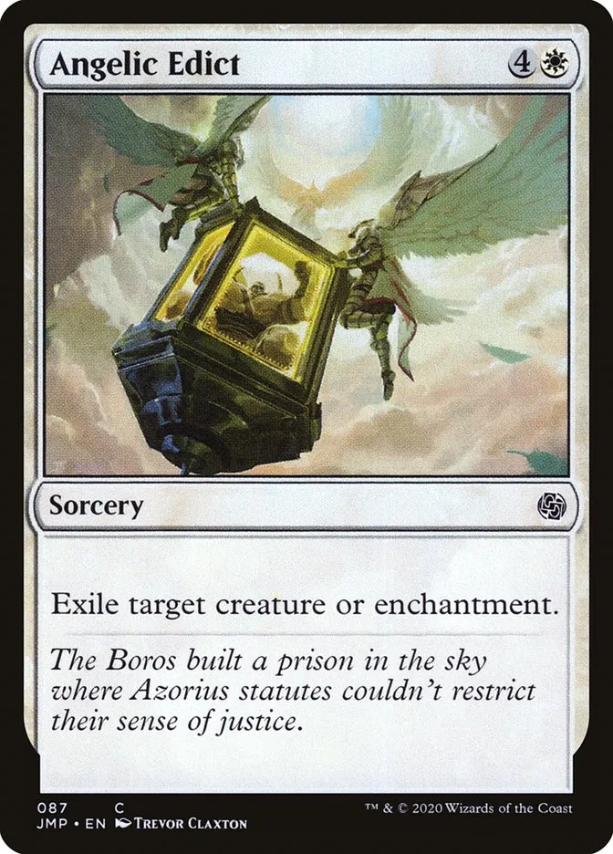 2020 Jumpstart Angelic Edict common #87 common card image