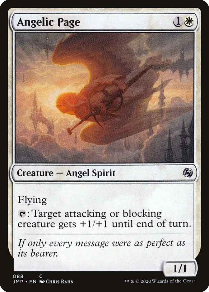 2020 Jumpstart Angelic Page common #88 common card image