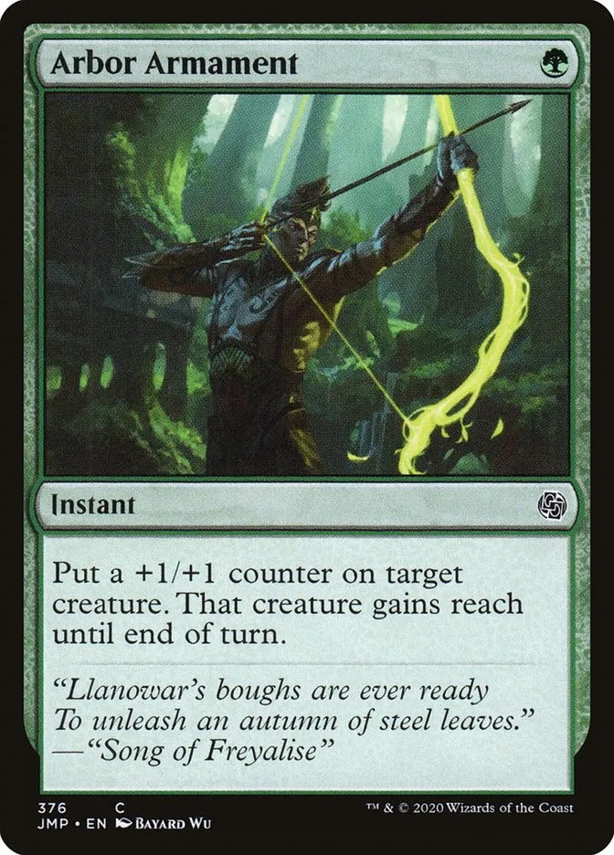 2020 Jumpstart Arbor Armament common #376 common card image