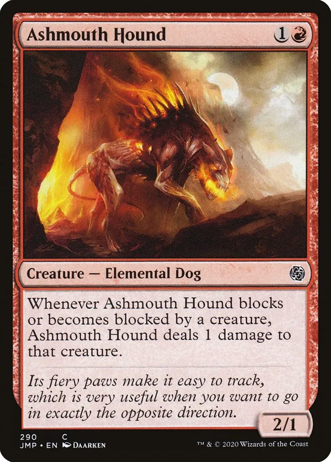 2020 Jumpstart Ashmouth Hound #290 common card image