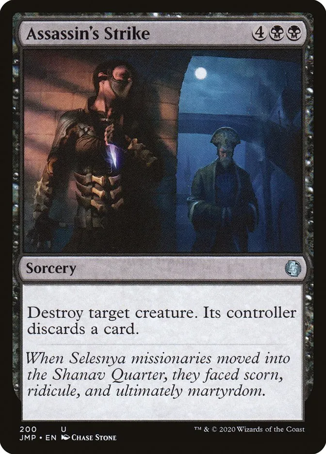 2020 Jumpstart Assassin's Strike uncommon #200 uncommon card image