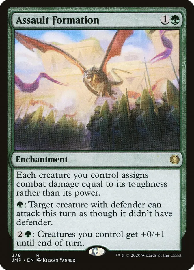 2020 Jumpstart Assault Formation rare #378 rare card image