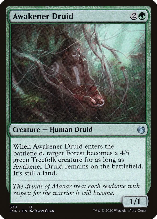 2020 Jumpstart Awakener Druid #379 uncommon card image