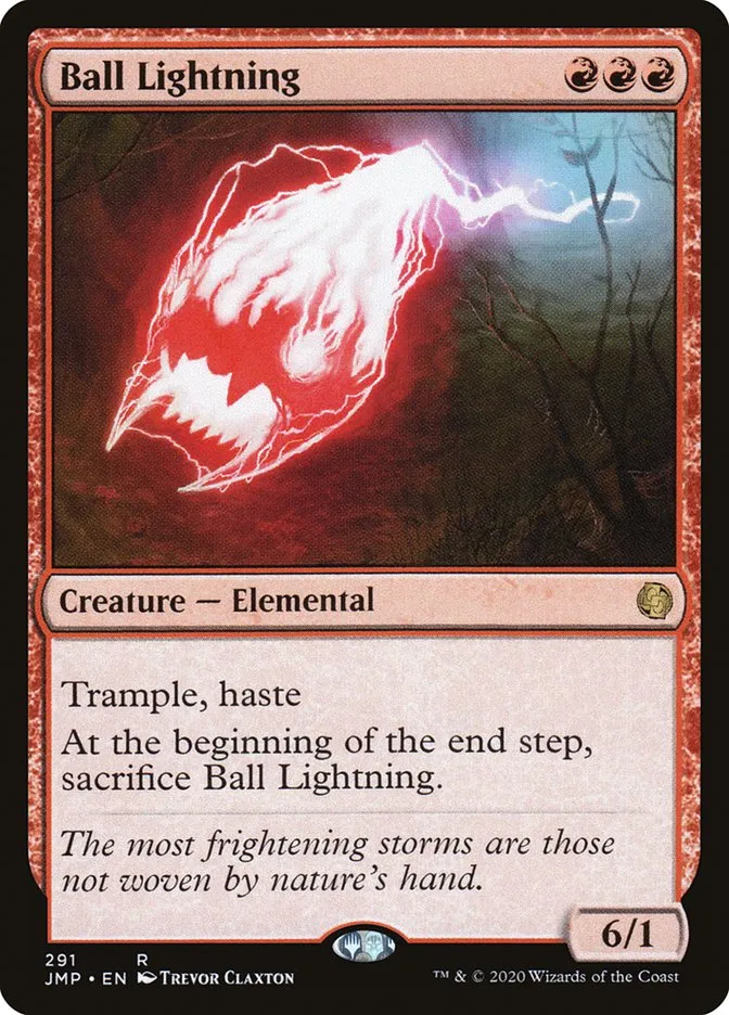 2020 Jumpstart Ball Lightning rare #291 rare card image