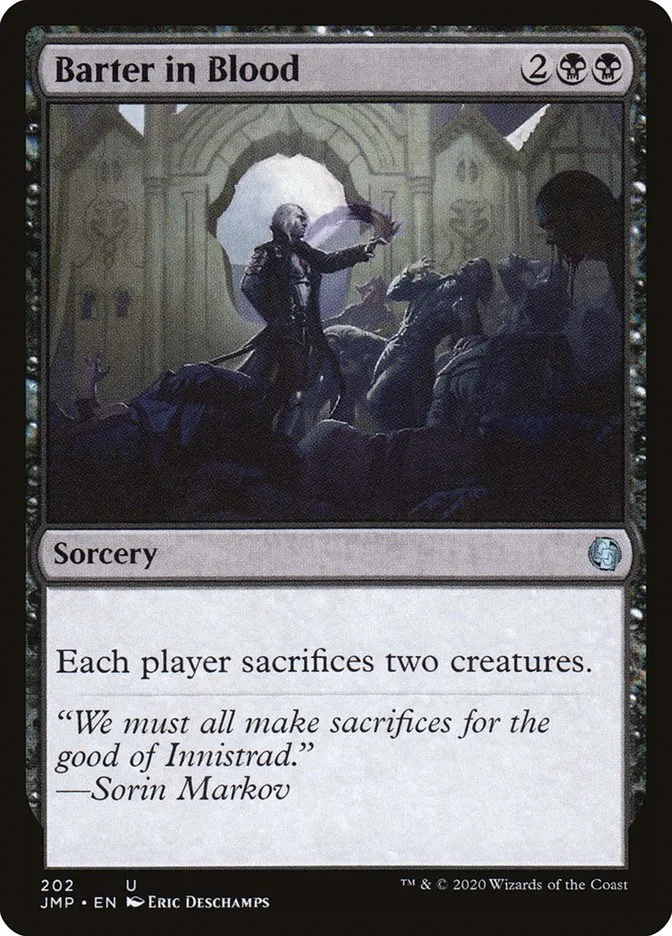 2020 Jumpstart Barter in Blood uncommon #202 uncommon card image