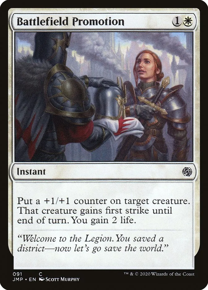 2020 Jumpstart Battlefield Promotion common #91 common card image
