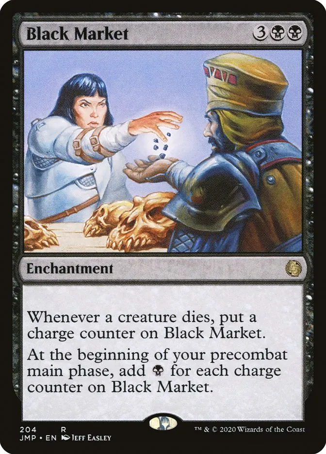 2020 Jumpstart Black Market rare #204 rare card image