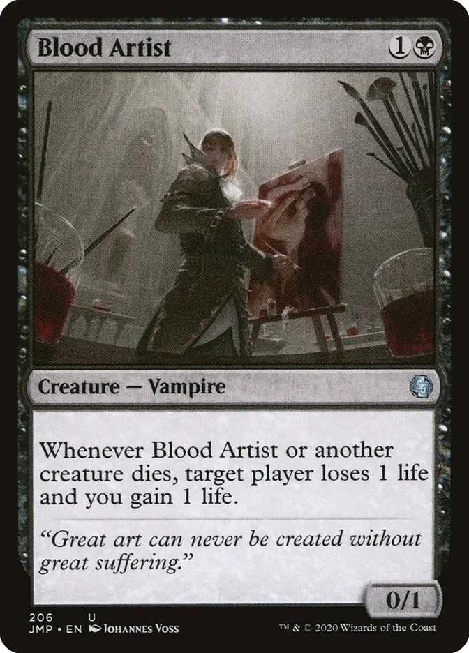 2020 Jumpstart Blood Artist uncommon #206 uncommon card image