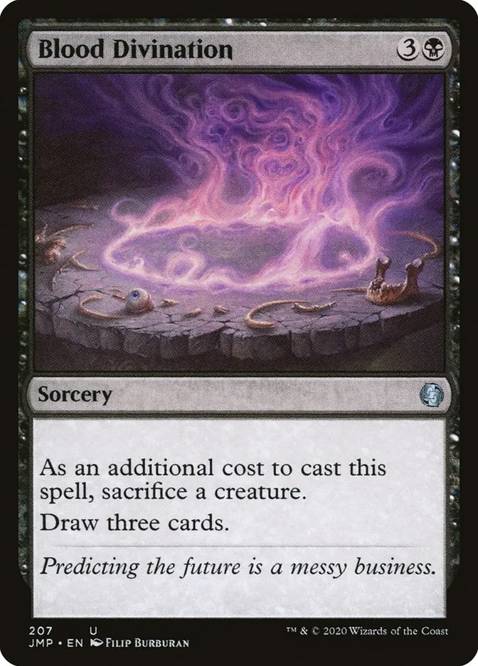 2020 Jumpstart Blood Divination uncommon #207 uncommon card image