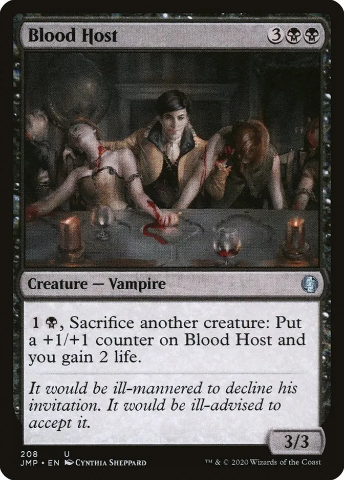 2020 Jumpstart Blood Host uncommon #208 uncommon card image
